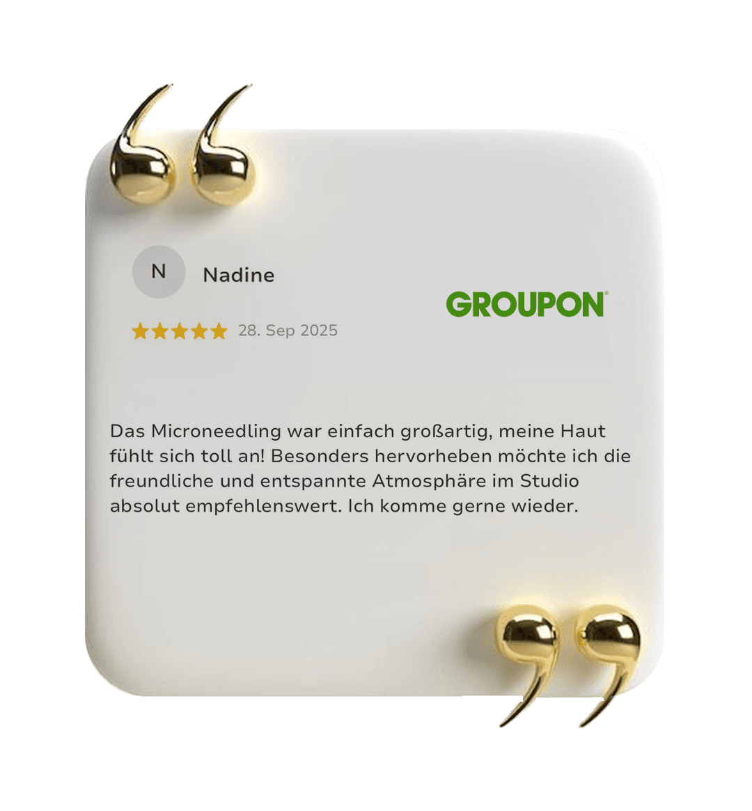 Feedback from Claire B.